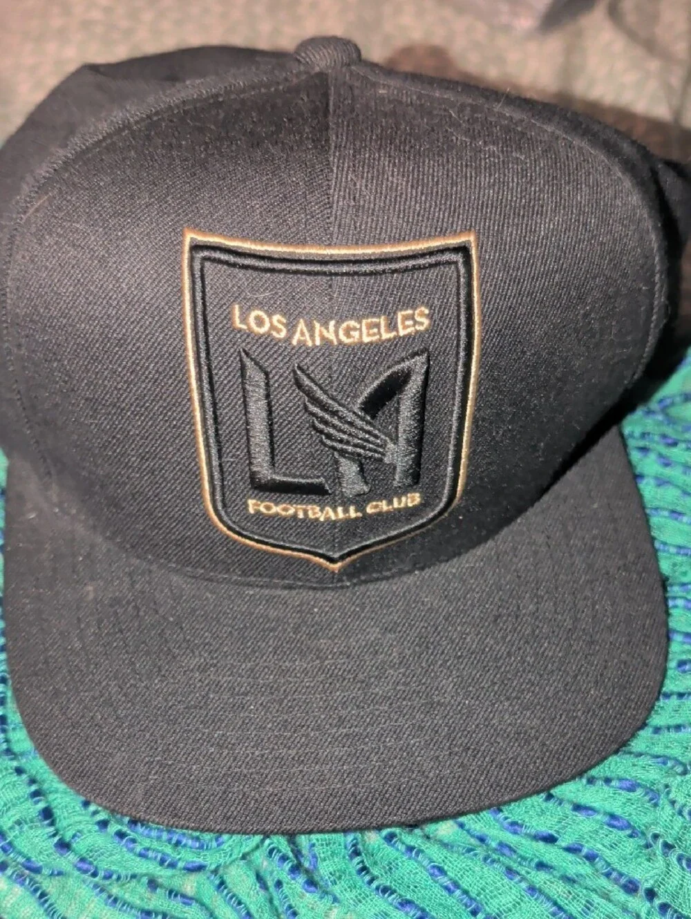 Mitchell & Ness Black LAFC Snapback Hat LA football Club Cap
